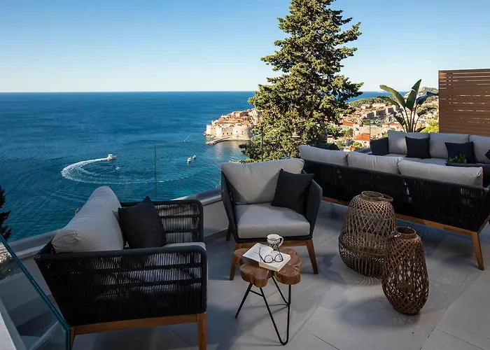 Villa T - Wellness And Luxury With Spectacular Old Town View Dubrovnik