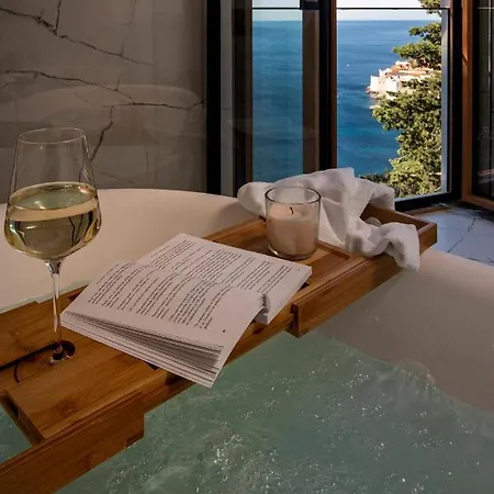 빌라 T - Wellness And Luxury With Spectacular Old Town View 두브로브니크