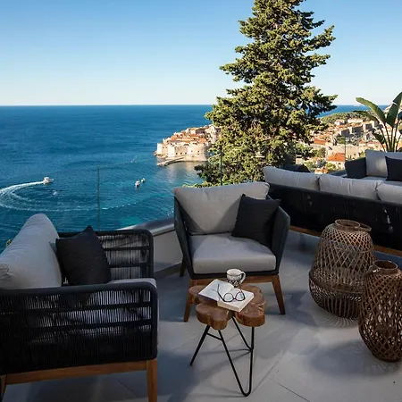 Villa T - Wellness And Luxury With Spectacular Old Town View Dubrovnik